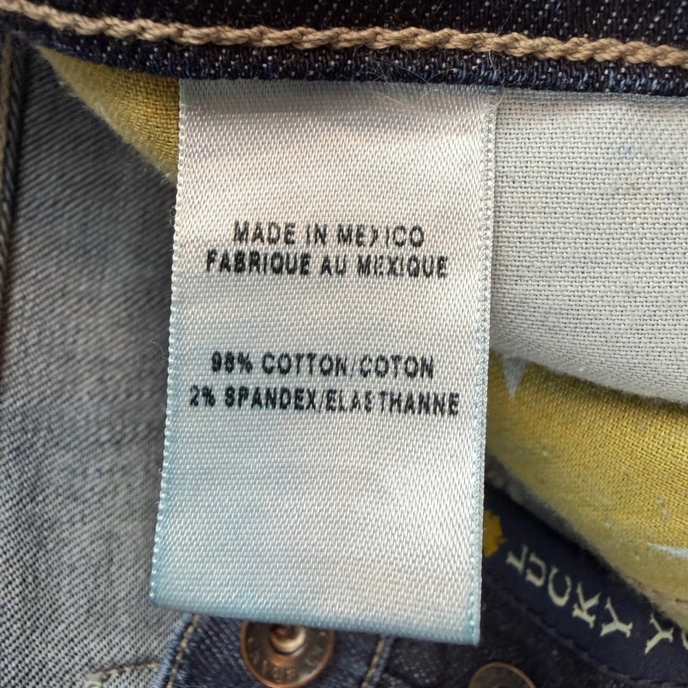 Lucky Brand Sienna Cigarette Jeans Women's 4/27 Blue Dark Wash Slim Straight - Picture 11 of 12